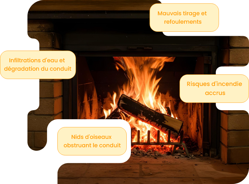 Pose de Chapeaux Flamme atlantique